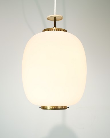 China Pendant, Bent Karlby, Opal glass, Lyfa, 1960
Great condition
