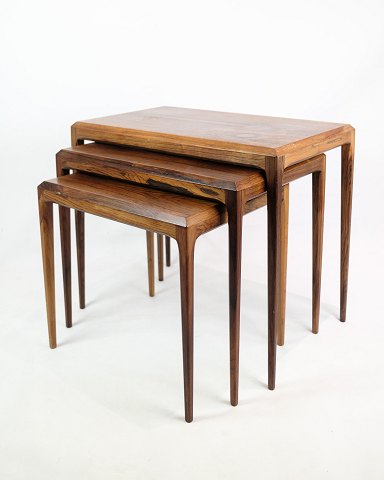 Deposit tables - Johannes Andersen - Rosewood - 1960
