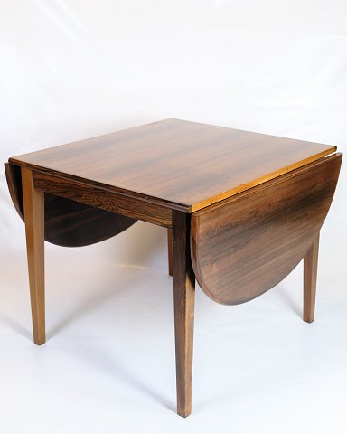 Dining Table With Flaps - Rosewood - Danish Design - 1960s
