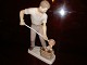 B&G no. 2335, Foundry worker by Svend Jespersen.Height 30 cm.Many other figurines in stock at the moment. 5000 m2 showroom.