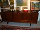 Low sideboard in rosewood fine condition Height 80 cm Danish Design from 60 set 5000 m2 showroom