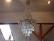 huge crystal chandelier renoved  from year 1920 120 meter in height and 60 cm in dia 5000 m2 showroom