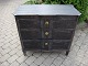 Gustavian painted black chest of drawers from the years around 1780 5000 m2 showroom