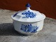 Bowl with lid in royal blue flower No 8582.H 11 cm dia 12 cm.5000 m2 showroom.