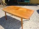 Dining table in teak with leaves. Danish design from the 1960s.5000m2 showroom.