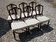 6 dining chairs in mahogany model farri jensen nr 1 good condition 5000 m2 showroom