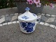 Lidded in squared blue flower No 8586 in firsts.  Many other parts in stock.5000 m2 showroom.