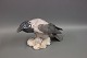B&G crow Figurine No. 1714. Length 33 cm and height 16 cm. 5000 m2 showroom.