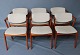 Set of six Kai Kristiansen chairs model 42 in teak.5000m2 showroom.