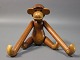 Wooden monkey designed by Kay Bojesen in 1951, this particular item is from 1953.5000m2 showroom.