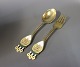 A. Michelsen Christmas spoon- and fork, Lucia Bride - 1959.5000m2 showroom.