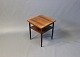 Small Square lamp table with shelf in rosewood, Danish Design from the 1960s.5000m2 showroom.