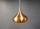 This "Orient" copper pendant, model P2, by Jo Hammerborg for Fog & Mørup in Denmark in the 1960s. 5000m2 showroom.