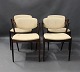 A set of four dining room chairs, model 42, by Kai Kristiansen and Schou Andersen. 5000m2 showroom.