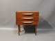 Small chest of drawers in teak of Danish Design from the 1960s.5000m2 showroom.
