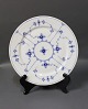 Royal Copenhagen blue fluted flat lunch plate #186. 5000m2 showroom.