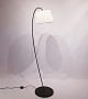 Floorlamp, model 320, from the series Snowdrop by Harrit-Sørensen-Samson for Le Klint.5000m2 udstilling.