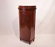 Empire pedestal cabinet of mahogany and from around the year 1810.5000m2 showroom.