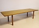 Coffee table in soap treated oak by Hans J. Wegner and Andreas Tuck, 1960s.5000m2 showroom.