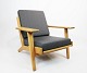 Armchair, model GE290, designed by Hans J. Wegner in the 1950s and manufactured by GETAMA in the 1960s.5000m2 udstilling.