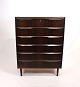 Chest of drawers in rosewood of danish design from the 1960s. 5000m2 showroom.