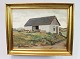 Painting with motif of a house in the country signed by Mary Having in 1930.5000m2 showroom.