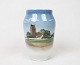 Vase with church motif, no.: 2843A 108, by Royal Copenhagen.5000m2 showroom.