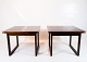 A set of side tables in rosewood of danish design from the 1960s.
5000m2 showroom.
