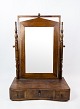 Drawer with mirror of mahogany, in great antique condition from the 1840s. 
