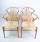 Set Of Four Wishbone Chairs - Model CH24 - Hans J. Wegner - Carl Hansen & Son - 
1990s
Great condition
