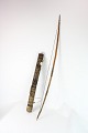 Handmade Bow & Arrow Sheath - Natural Materials & Wood - Collectible - Africa - 
1920s
Great condition
