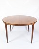 Round Dining Table With Extension Leaves - Teak - Severin Hansen - Haslev 
Carpentry - Illums Bolighus - 1960s
Great condition
