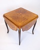 Sofa/Side Table With Flaps - Rococo Style - Intarsia - Mahogany & Rosewood - 
Circa 1900

