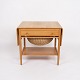 Sewing Table With Shelf - Model AT-33 - Soap-Treated Oak - Hans J. Wegner - 
Andreas Tuck - 1950s
