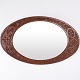 Oval Mirror with Carved Frame 1890s