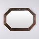 Antique English Mirror with Decorative Frame Early 1900s