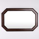 Rectangular Mirror in Dark Wood from the 1940s