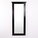 Mirror with Black Painted Pine Frame from the 1940s