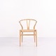 CH24 Wishbone Chair in Beech with Natural Paper Cord by Hans J. Wegner for Carl Hansen & Søn 1960s