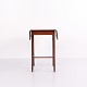 Mahogany Drop-Leaf Side Table Danish Design 1920s