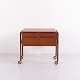 Attributed to Arne Vodder Small Freestanding Teak Chest or Sewing Table 1950s