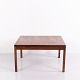 Square Rosewood Coffee Table Danish Design 1960s Restored