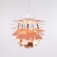 Poul Henningsen PH Artichoke Pendant in Copper Ø60 by Louis Poulsen 1958