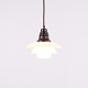 Poul Henningsen PH 2/2 Pendant with Opal Glass by Louis Poulsen 1930s