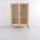 Naver Collection display cabinet model AK 1280 in ash by Nissen & Gehl for Aksel Kjærsgaard
