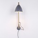 Bestlite BL6 wall lamp in brass and grey by Robert Dudley Best for Gubi